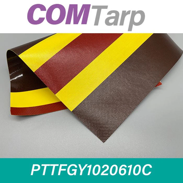 PVC Plane Farbstreifen