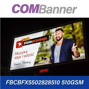 Werbung für PVC-Flex-Banner
