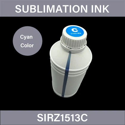 Farbstoffsublimationstinte, Cyan-Farbe
